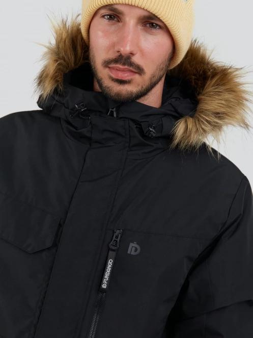 Fundango Venture Parka Jacket herren wintermantel Schwarz 5