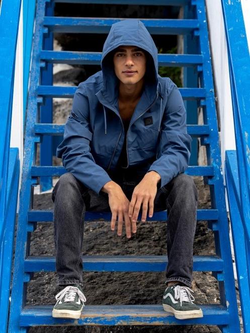 Fundango Clayton Casual Jacket herren übergangsjacke dunkelblau 11