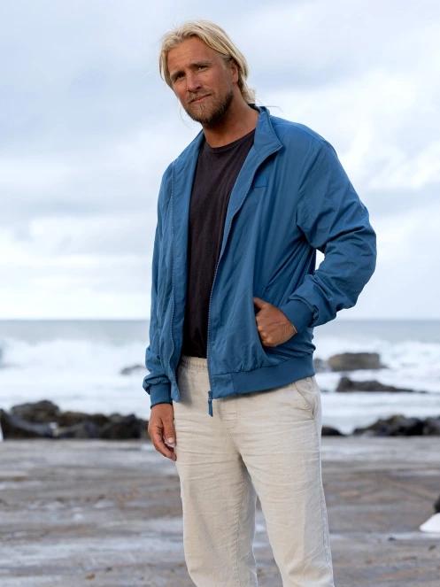 Fundango Harrington Casual Jacket herren übergangsjacke hellblau 12