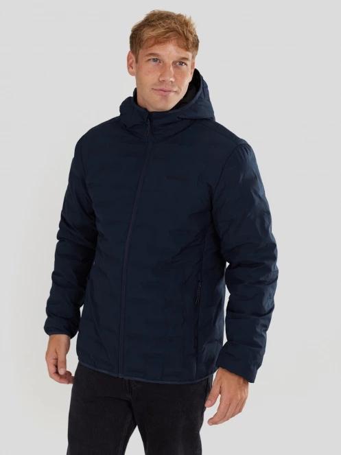 Fundango Smoke Eco Hooded Jacket herren outdoorjacke dunkelblau 2