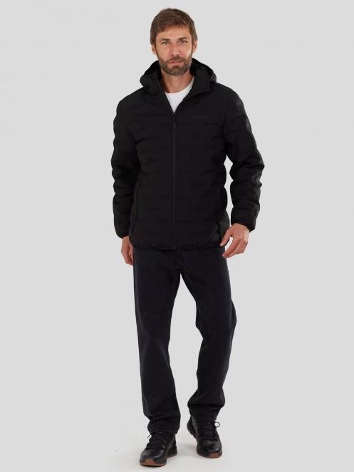 Fundango Smoke Eco Hooded Jacket herren outdoorjacke Schwarz 4