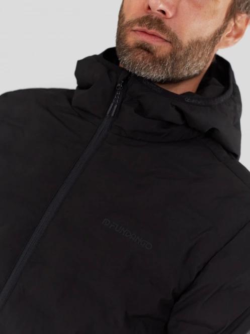 Fundango Smoke Eco Hooded Jacket herren outdoorjacke Schwarz 6