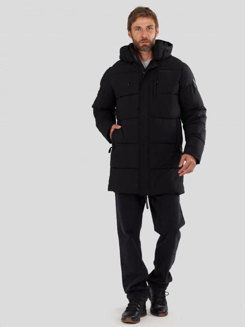 Fundango Arctic Puffer Jacket herren wintermantel Schwarz 4
