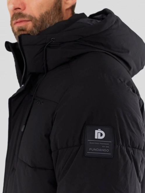 Fundango Arctic Puffer Jacket herren wintermantel Schwarz 8