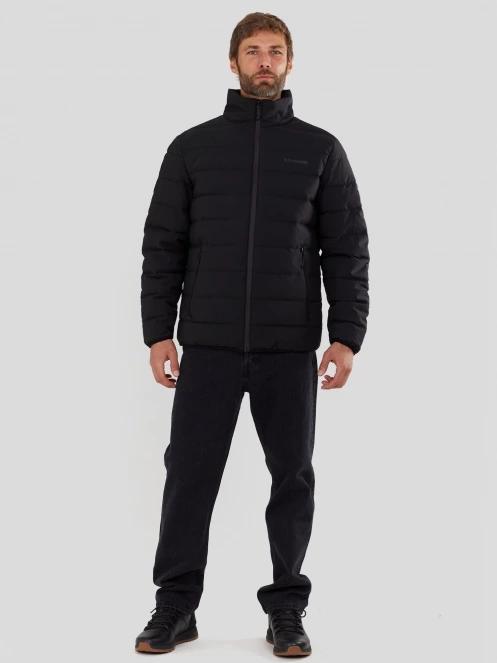 Fundango Arson Padded Jacket herren gesteppt übergangsjacke Schwarz 4