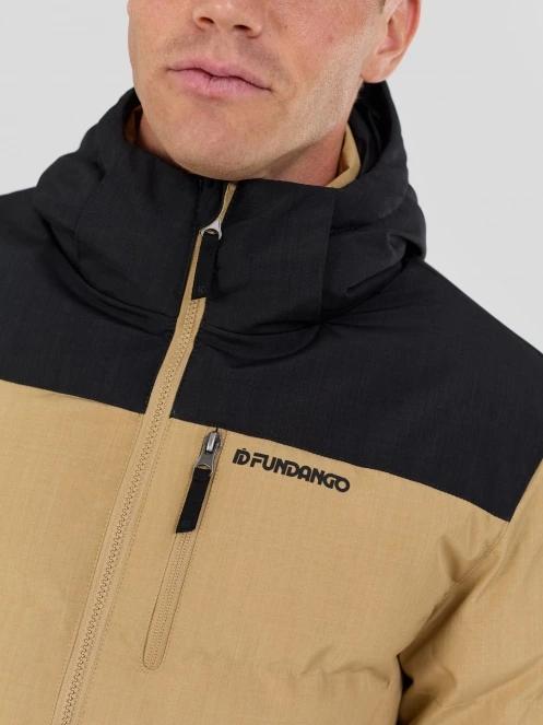 Fundango Passat II Padded Jacket herren wattierte winterjacke gelb 5
