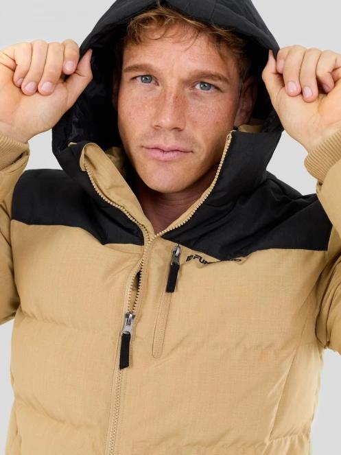 Fundango Passat II Padded Jacket herren wattierte winterjacke gelb 6