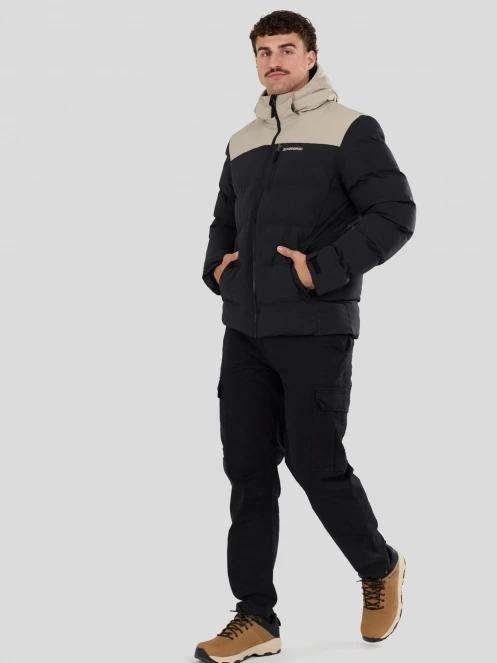 Fundango Passat II Padded Jacket herren wattierte winterjacke Schwarz 4