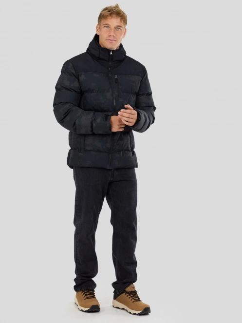 Fundango Passat II Padded Jacket herren wattierte winterjacke Schwarz 5
