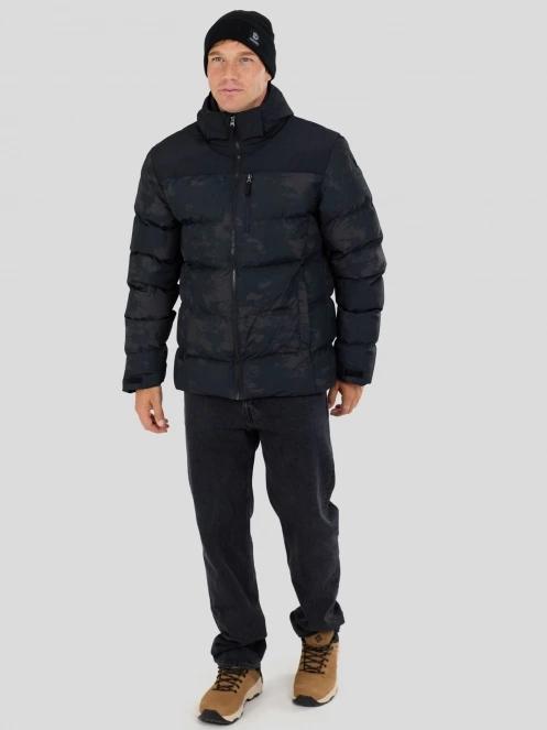 Fundango Passat II Padded Jacket herren wattierte winterjacke Schwarz 6