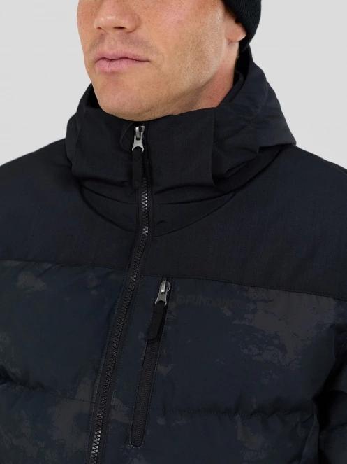 Fundango Passat II Padded Jacket herren wattierte winterjacke Schwarz 7