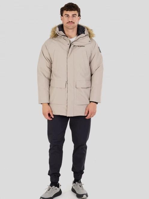Fundango Spirit II Parka Jacket herren wintermantel sand 5