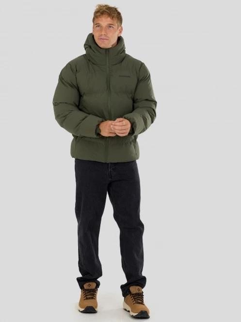 Fundango Newport Puffer Jacket herren wattierte winterjacke oliv 4