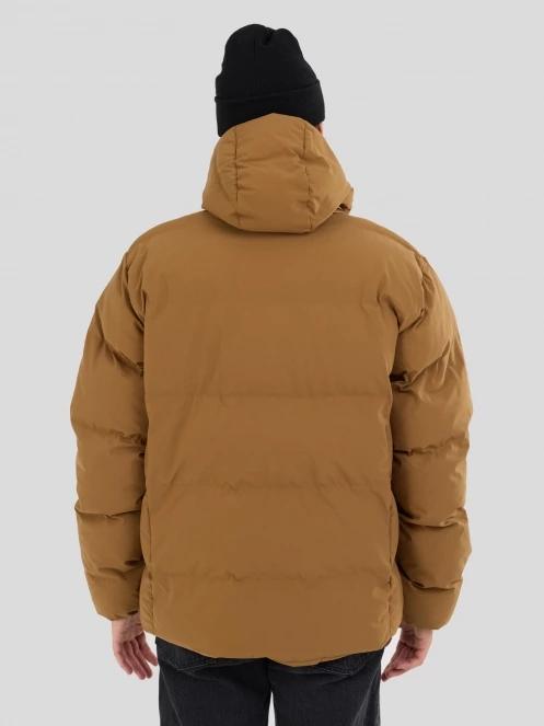 Fundango Newport Puffer Jacket herren wattierte winterjacke braun 3