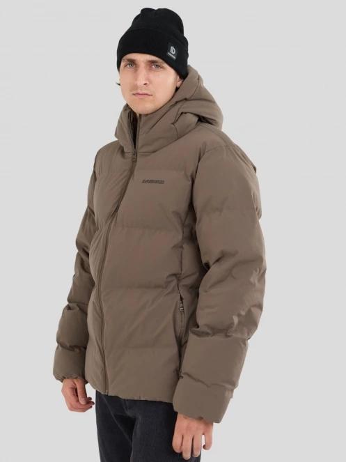 Fundango Newport Puffer Jacket herren wattierte winterjacke braun 2