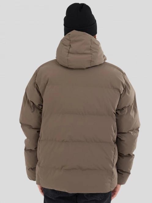 Fundango Newport Puffer Jacket herren wattierte winterjacke braun 3