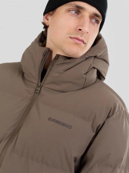 Fundango Newport Puffer Jacket herren wattierte winterjacke braun 6