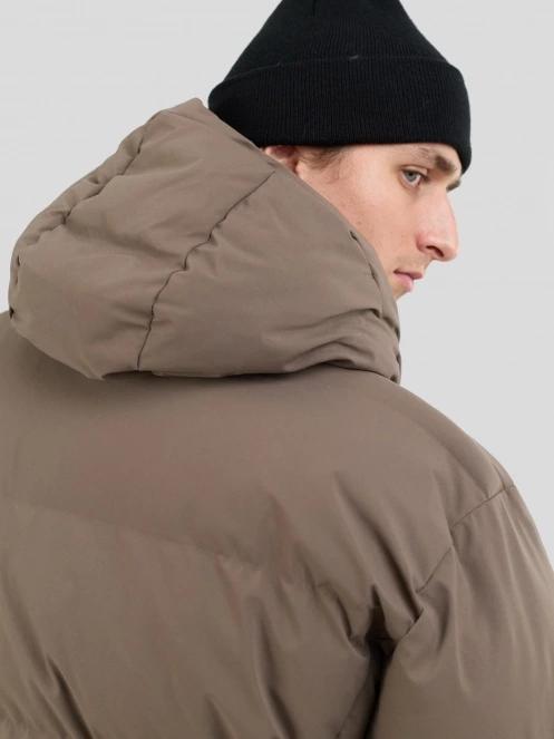 Fundango Newport Puffer Jacket herren wattierte winterjacke braun 7