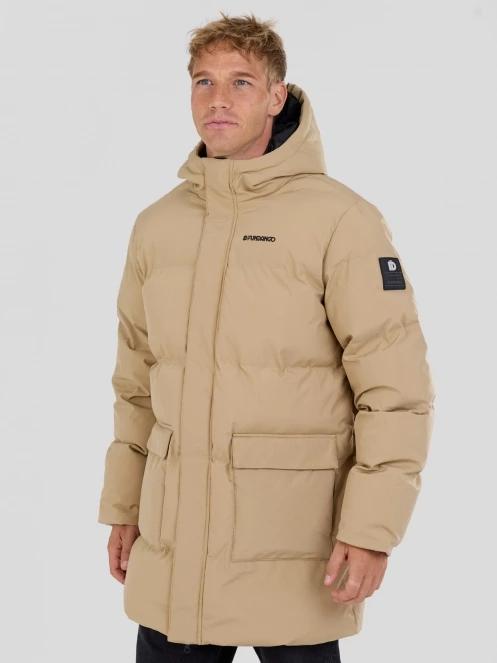 Fundango Nordvik Parka Jacket herren wattierte winterjacke gelb 2