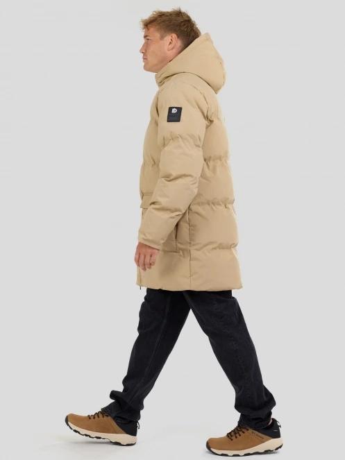 Fundango Nordvik Parka Jacket herren wattierte winterjacke gelb 4