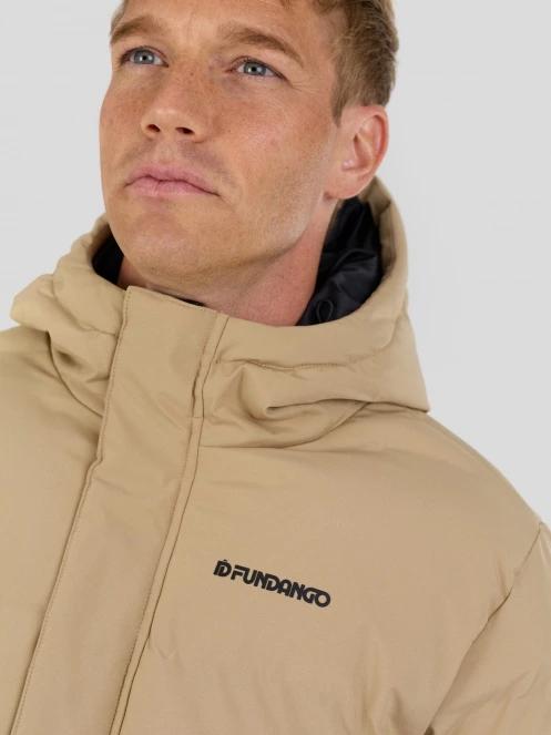Fundango Nordvik Parka Jacket herren wattierte winterjacke gelb 5