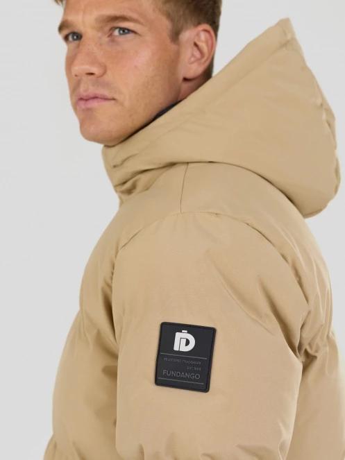 Fundango Nordvik Parka Jacket herren wattierte winterjacke gelb 6