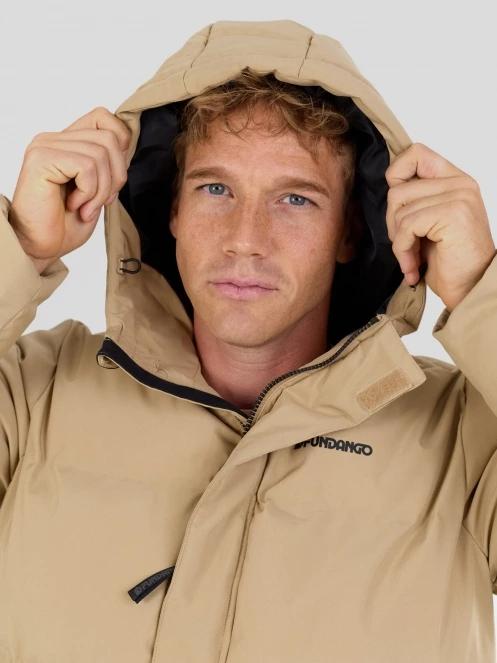Fundango Nordvik Parka Jacket herren wattierte winterjacke gelb 7