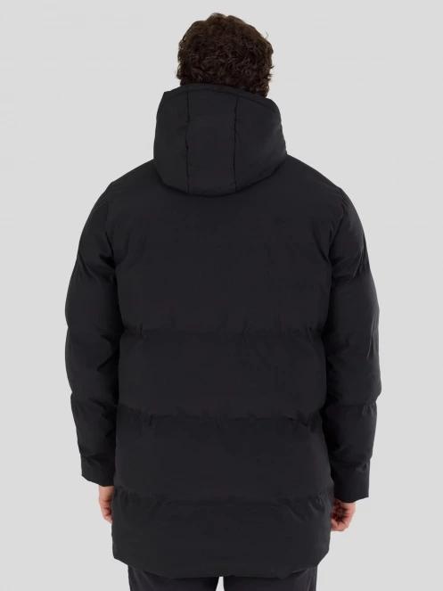 Fundango Nordvik Parka Jacket herren wattierte winterjacke Schwarz 3