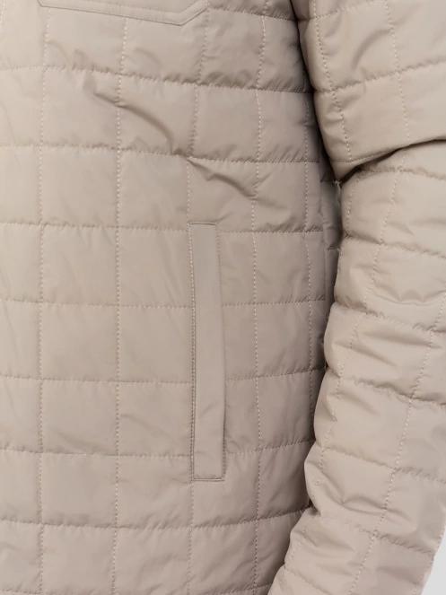 Fundango Grido Padded Shirt Jacket herren hemdjacke sand 7