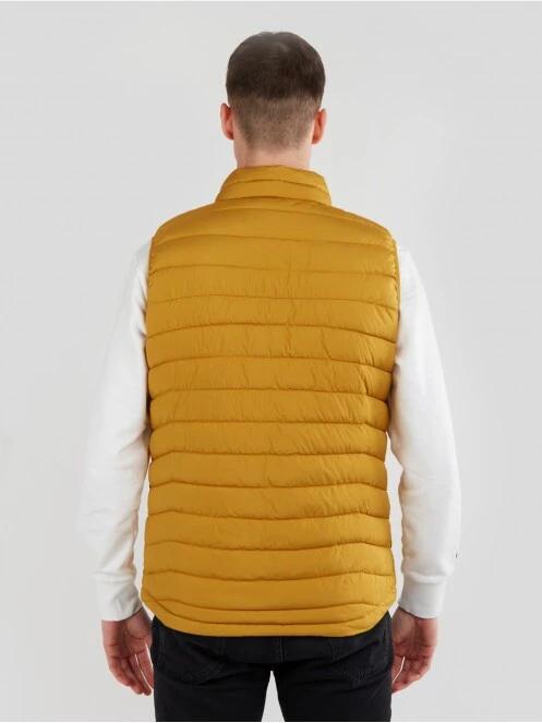 Fundango Hollow Padded Vest herren westen gelb 3