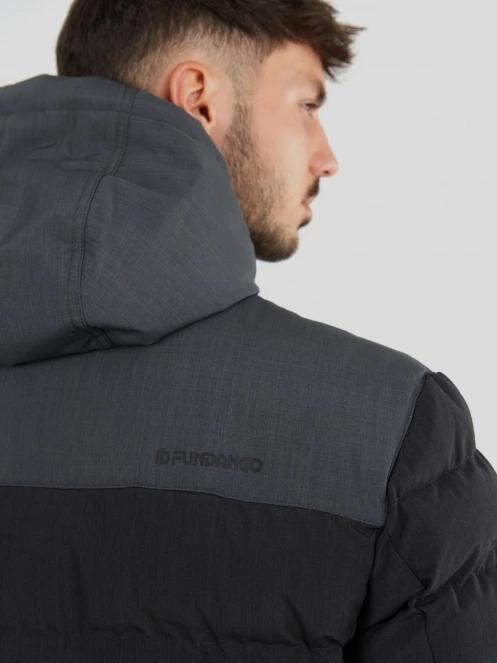 Fundango Passat Padded Jacket herren mäntel Schwarz 8