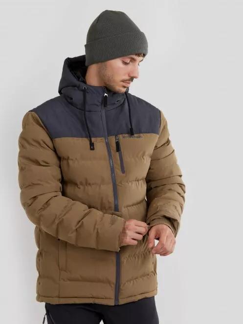 Fundango Passat Padded Jacket herren mäntel braun 4