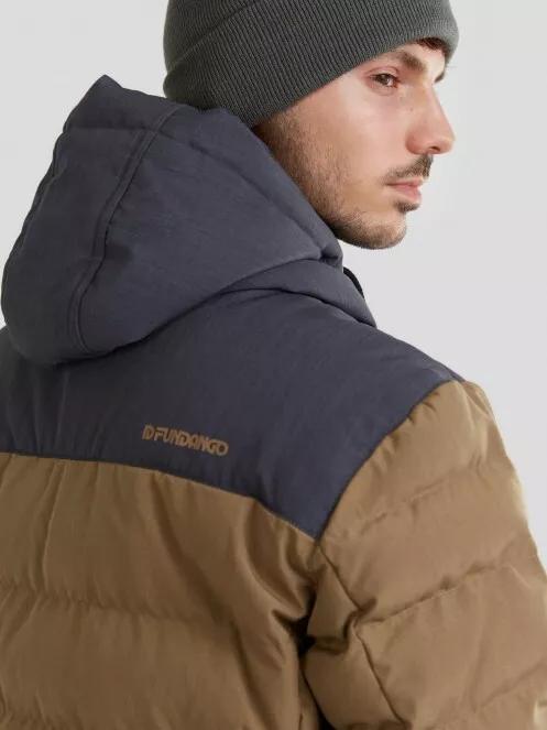 Fundango Passat Padded Jacket herren mäntel braun 5