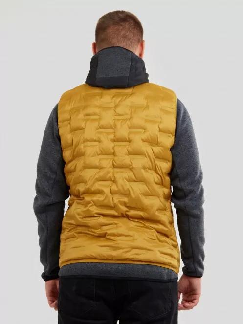 Fundango Smoke Vest herren westen gelb 3