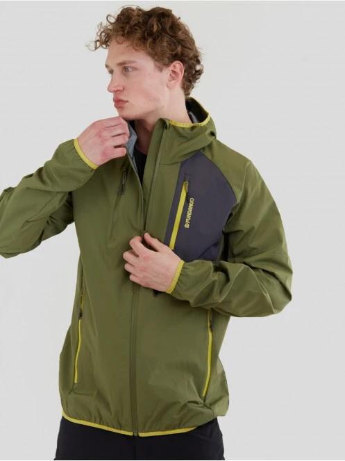 Fundango Alloy Hooded Softshell herren softshelljacken oliv 4