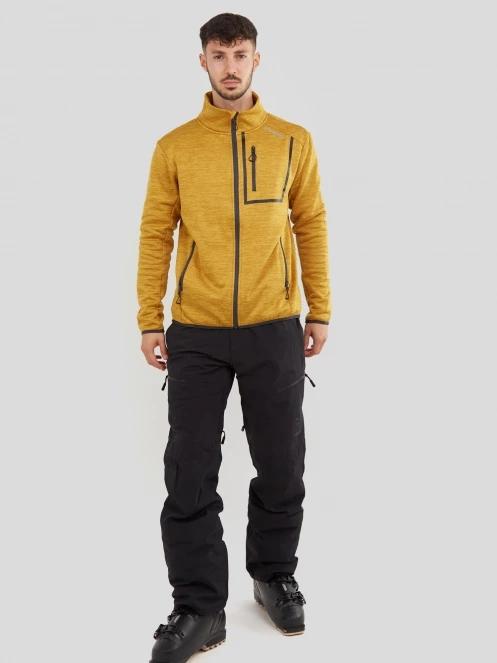 Fundango Jefferson Fleece Jacket herren fleecepullover braun 4