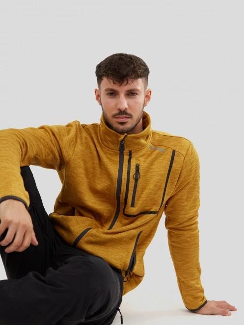 Fundango Jefferson Fleece Jacket herren fleecepullover braun 5