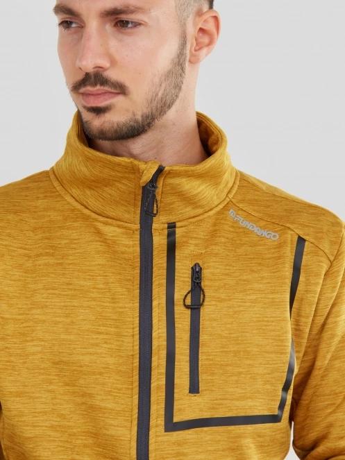 Fundango Jefferson Fleece Jacket herren fleecepullover braun 6