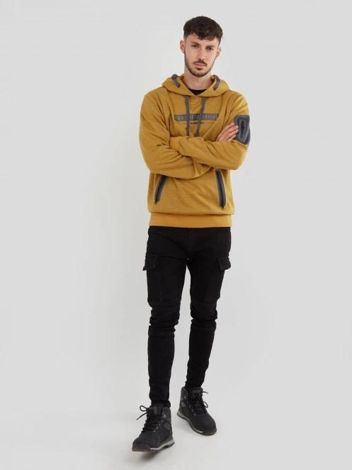 Fundango Force Tech Pullover herren pullover braun 4