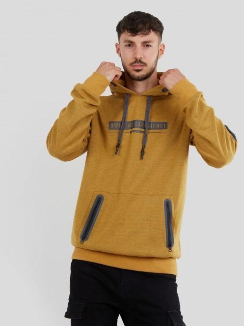 Fundango Force Tech Pullover herren pullover braun 5