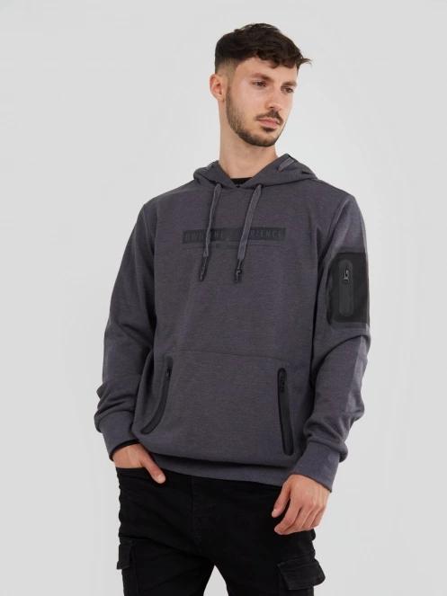 Fundango Force Tech Pullover herren pullover grau 2