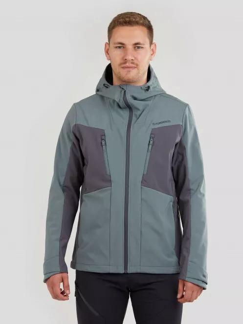 Fundango Rauris Softshell Jacket M herren softshelljacken grau 2