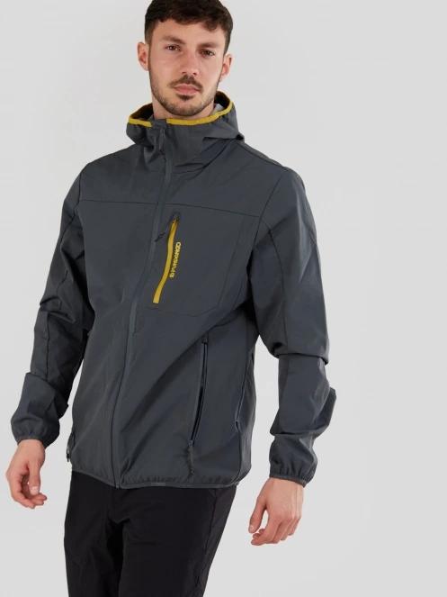 Fundango Alloy Hooded Softshell herren softshelljacken grau 2