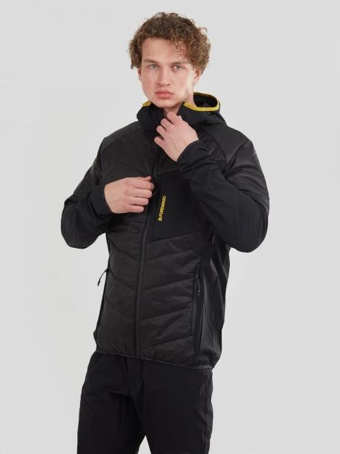 Fundango Gaara Hybrid Jacket herren softshelljacken Schwarz 2