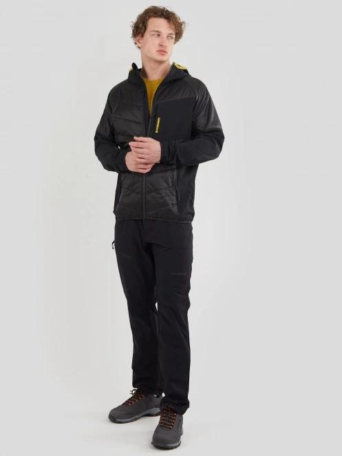 Fundango Gaara Hybrid Jacket herren softshelljacken Schwarz 4