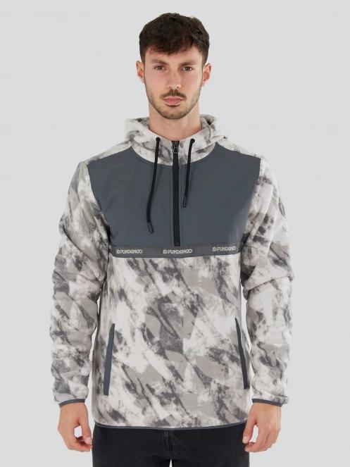 Fundango Exodus Hybrid Jacket herren pullover grau 5
