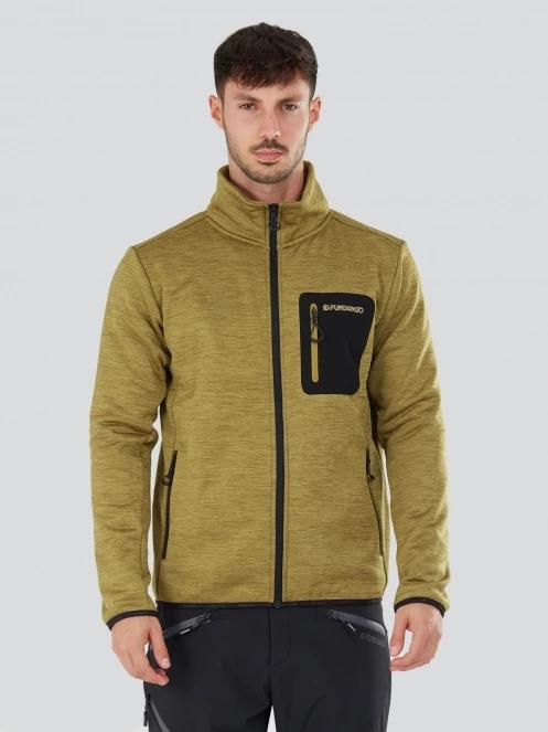 Fundango Jefferson Fleece Jacket herren fleecepullover grün 2