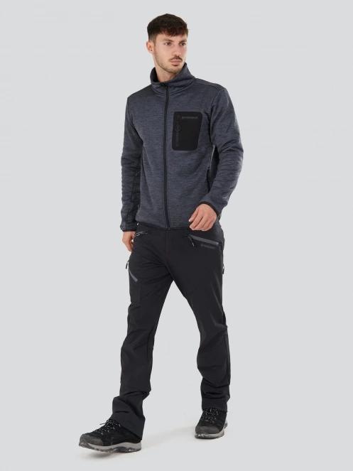 Fundango Jefferson Fleece Jacket herren fleecepullover grau 4