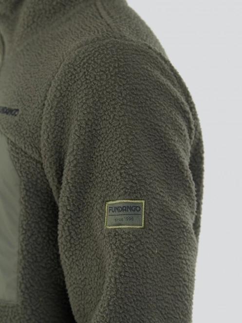 Fundango Haven Hybrid Jacket herren pullover grün 6