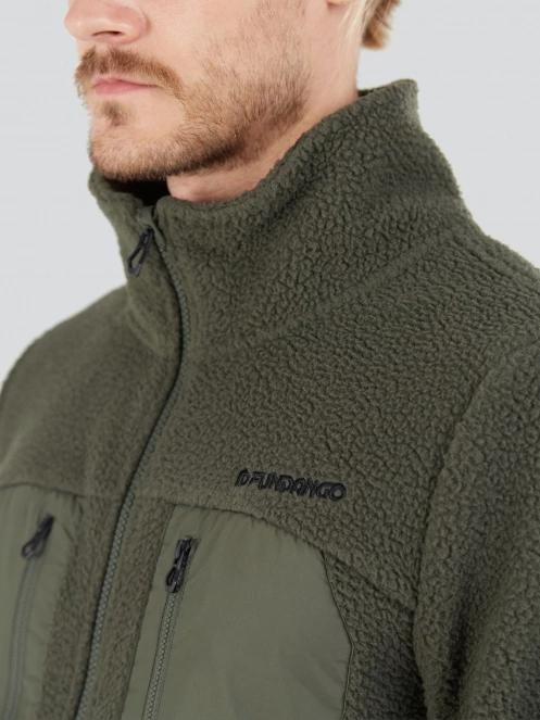 Fundango Haven Hybrid Jacket herren pullover grün 7